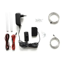 Anbauwand in Weiß mit Wildeiche - Varzino (dreiteilig)^Wohnen Hot