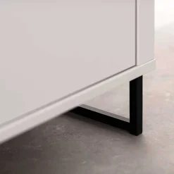 Anbauwand in Weiß mit Wildeiche - Varzino (dreiteilig)^Wohnen Hot