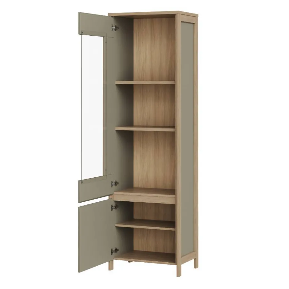 Wohnen Anbauwand Kombination im Scandi Chic - Promo (vierteilig)