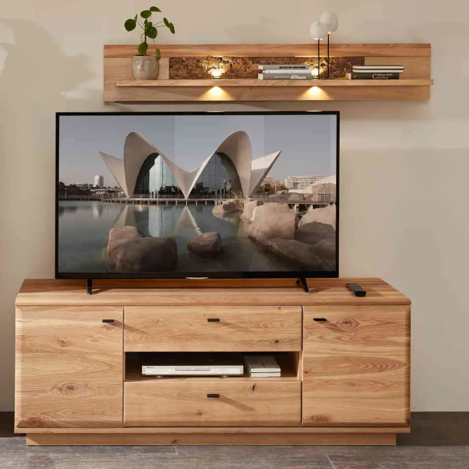 Anbauwand Möbel Kombination modern - Cassna (dreiteilig)^Wohnen New