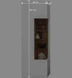 Wohnen Anbauwand Möbel Set - Niam (dreiteilig)