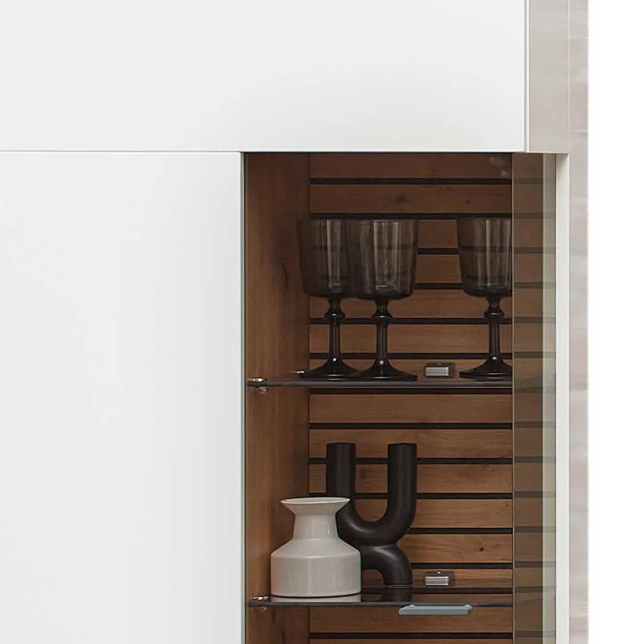 Wohnen Anbauwand Möbel Set - Niam (dreiteilig)