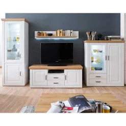 Anbauwand Set im Country Style - Samula (vierteilig)^Wohnen Hot