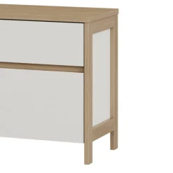 Wohnen Anbauwand-Möbelset in Weiß - Ovidio (dreiteilig)