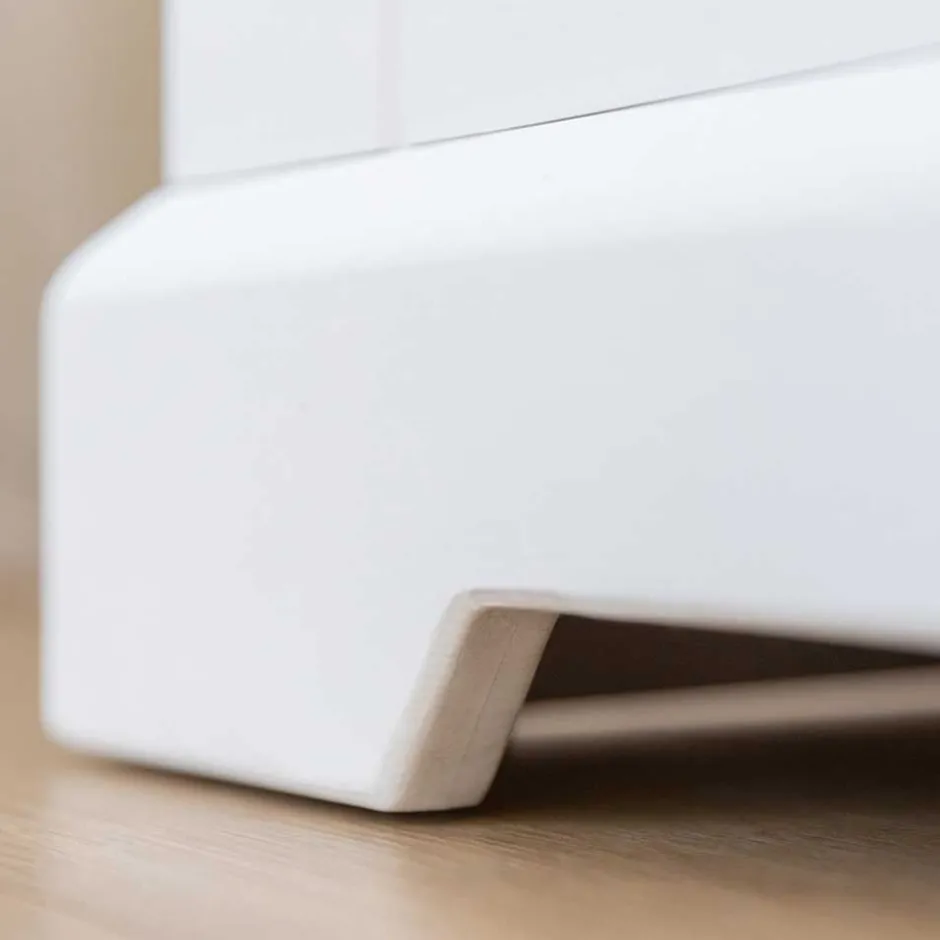 Wohnen Anrichte in Weiß und Kiefer Natur - Saluts