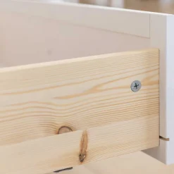 Wohnen Anrichte in Weiß und Kiefer Natur - Saluts