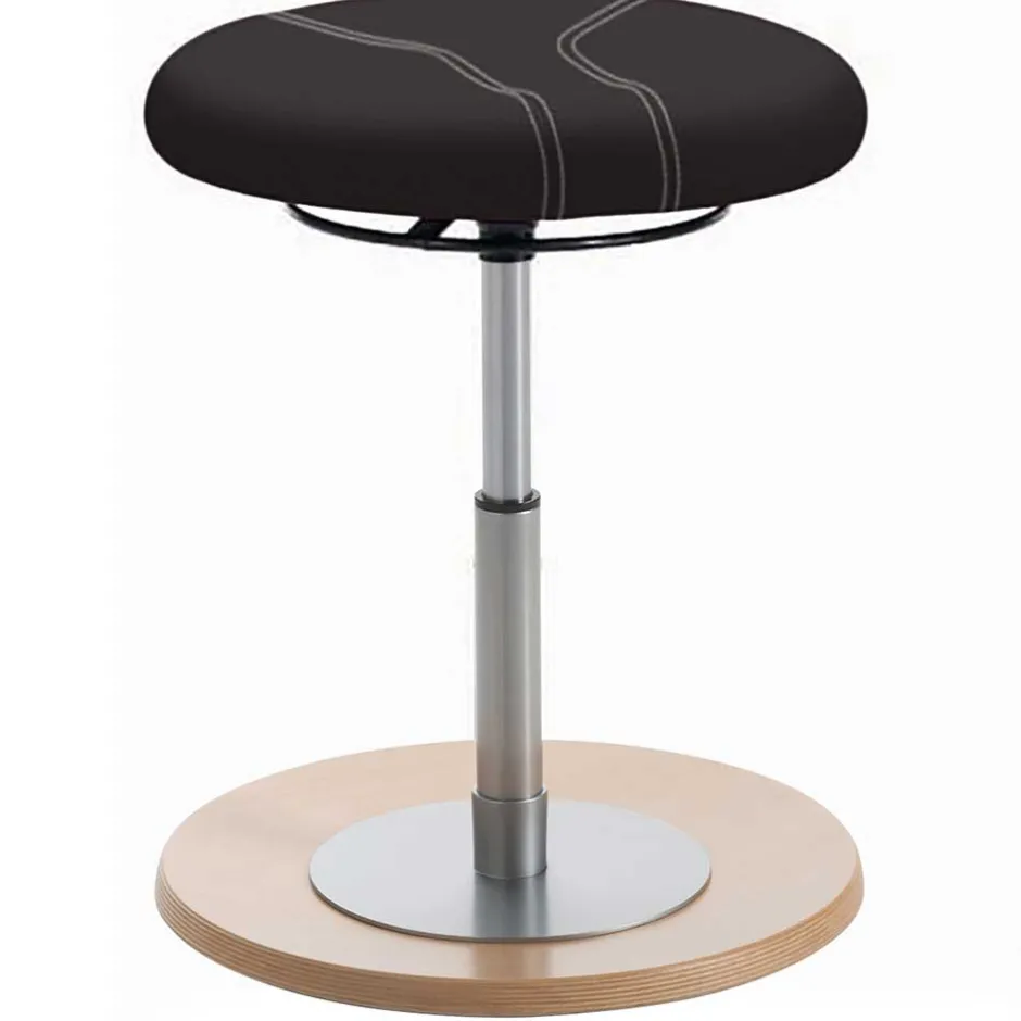 Arbeitshocker für Kinder in Schwarz - Acelyana^Wohnen Discount