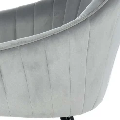 Wohnen Armlehenstühle in Silber Grau - Ashento (2er Set)