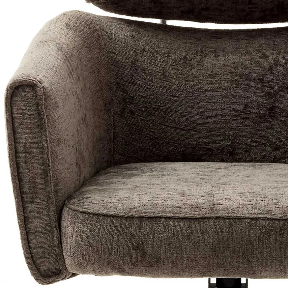 Armlehnen Drehstuhl in Braun - Arjama (2er Set)^Wohnen Best