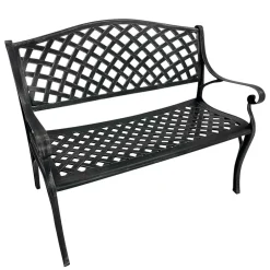 Armlehnen Parkbank im Vintage Look - Mora^Wohnen Online