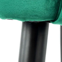 Armlehnen Polsterstuhl mit Samt Grün - Vianada (2er Set)^Wohnen Online