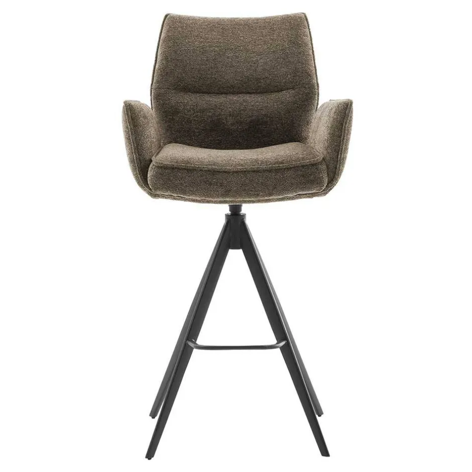 Wohnen Armlehnen-Barstühle mit Taschenfederkern - Cizio (2er Set)