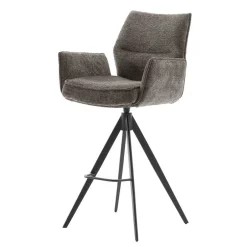 Wohnen Armlehnen-Barstühle mit Taschenfederkern - Cizio (2er Set)