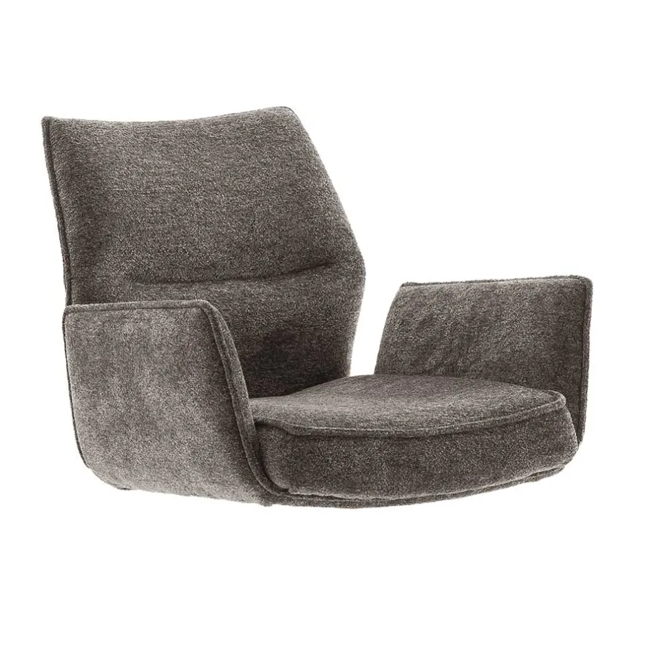 Wohnen Armlehnen-Barstühle mit Taschenfederkern - Cizio (2er Set)