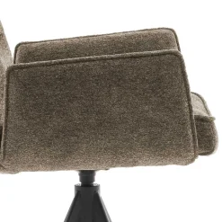 Wohnen Armlehnen-Barstühle mit Taschenfederkern - Cizio (2er Set)