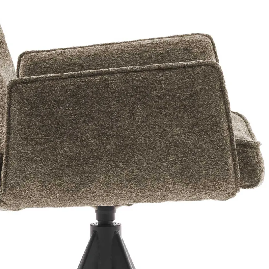 Wohnen Armlehnen-Barstühle mit Taschenfederkern - Cizio (2er Set)