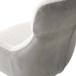 Wohnen Armlehnen-Drehstuhl in Lichtgrau - Plicardo (2er Set)