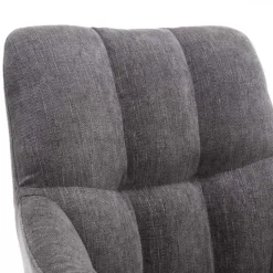 Armlehnen-Küchenstuhl in Grau - Doinera (2er Set)^Wohnen Outlet