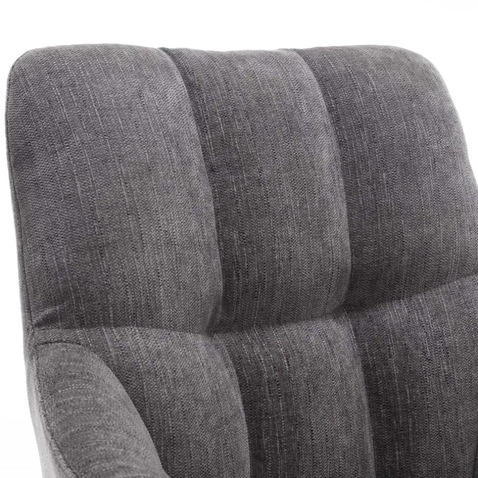 Armlehnen-Küchenstuhl in Grau - Doinera (2er Set)^Wohnen Outlet