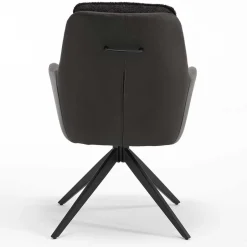 Armlehnenstuhl - drehbar um 180 Grad - Harry (2er Set)^Wohnen Outlet