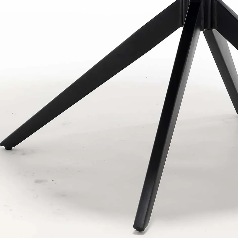 Armlehnenstuhl in Anthrazit Chenille - Amstado (2er Set)^Wohnen Sale