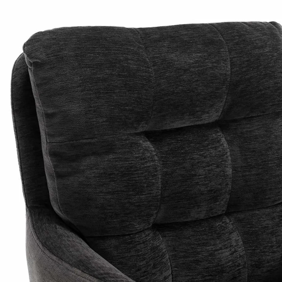 Armlehnenstuhl in Anthrazit Chenille - Amstado (2er Set)^Wohnen Sale