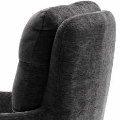 Armlehnenstuhl in Anthrazit Chenille - Amstado (2er Set)^Wohnen Sale