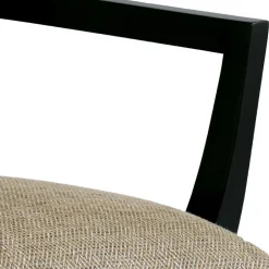 Armlehnenstuhl in Beige und Schwarz - Cadona^Wohnen Sale