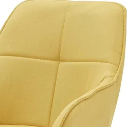 Armlehnenstuhl in Gelb Leinenstoff - Campiona^Wohnen Best