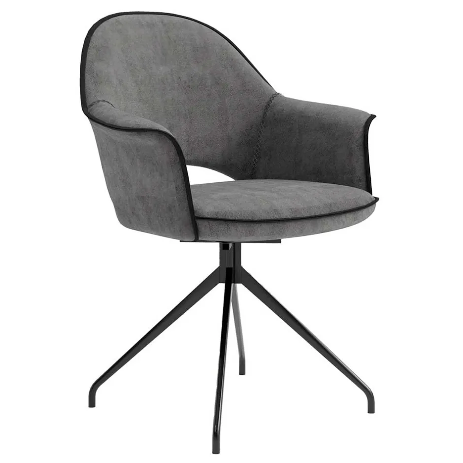 Armlehnenstuhl um 180 Grad drehbar - Watenora (2er Set)^Wohnen