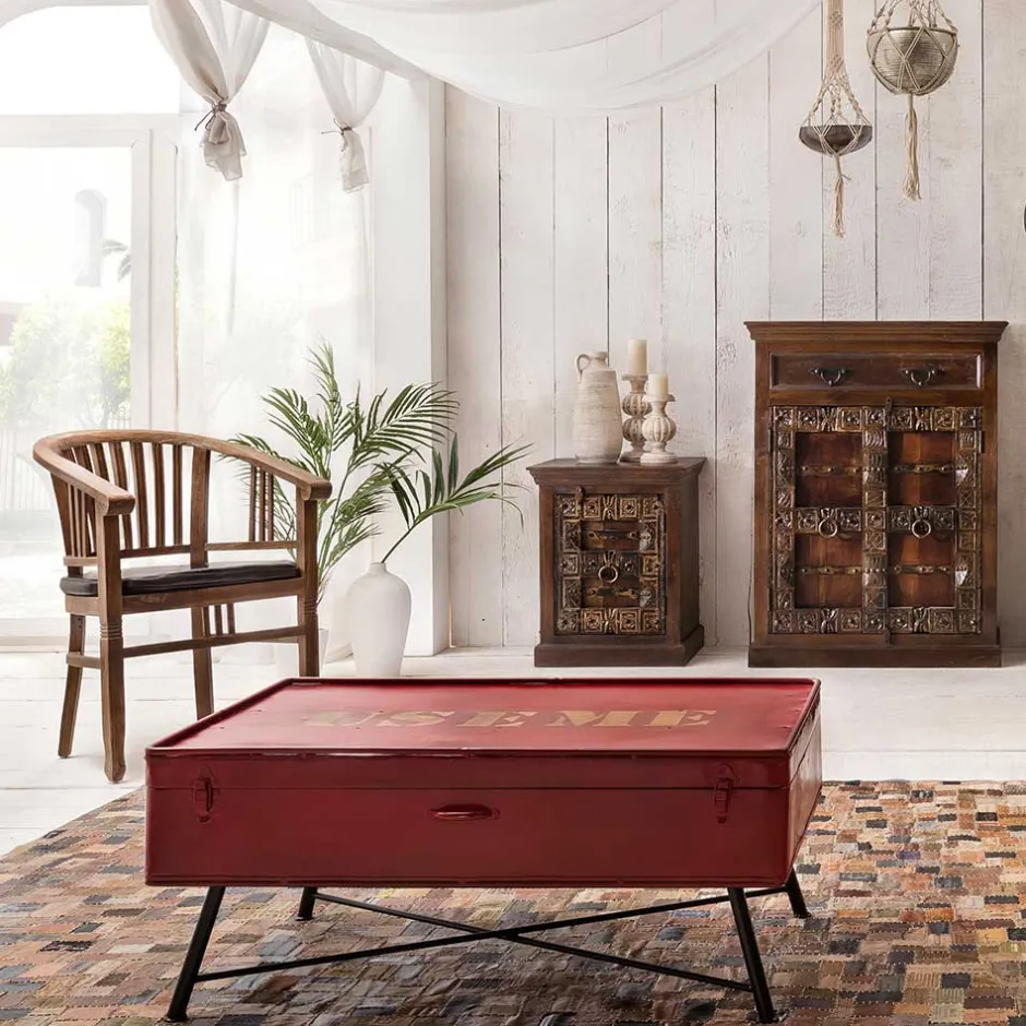 Wohnen Armlehnstuhl Mangato aus Teak Recyclingholz