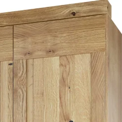 Asteiche Schlafzimmerschrank mit Spiegel - 5-türig - Zamron^Wohnen Clearance