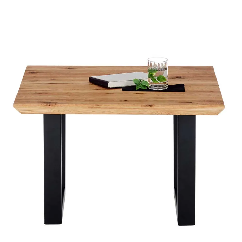 Asteiche Sofatisch im Industrial Design - Ceraldina^Wohnen Clearance