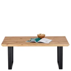 Asteiche Sofatisch im Industrial Design - Ceraldina^Wohnen Clearance