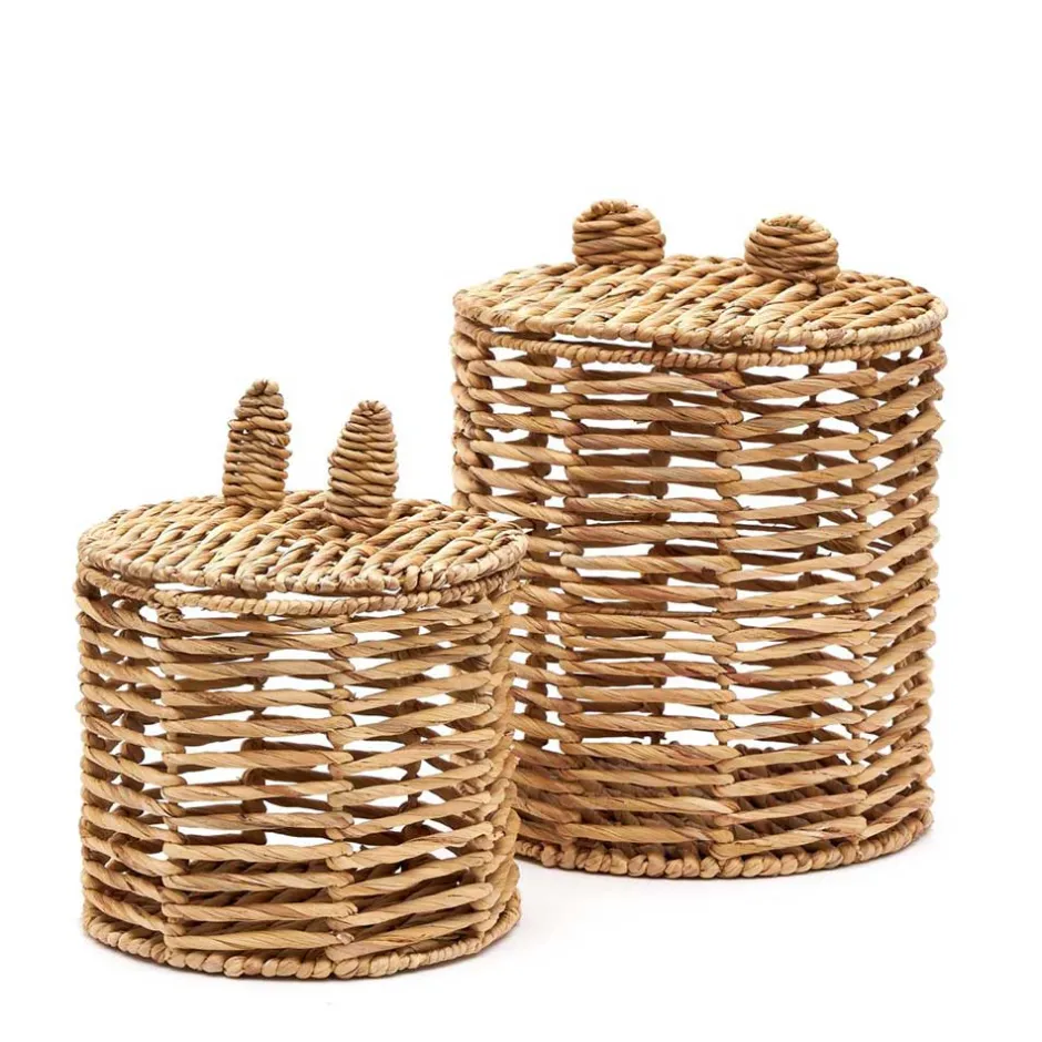 Kinder Wohnen Aufbewahrungskörbe fürs Kinderzimmer - Angliova (zweiteilig)