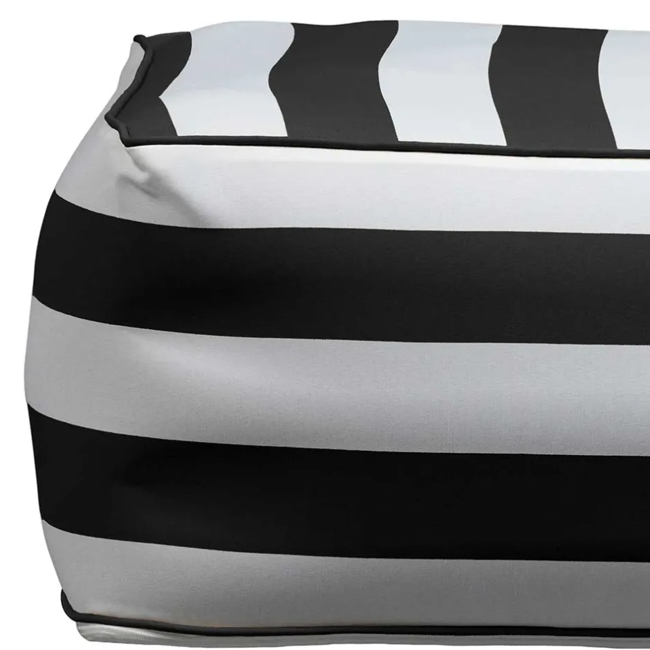 Aufblasbare Hocker gestreift - Ervice (2er Set)^Wohnen