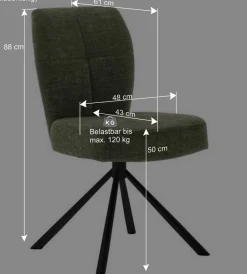 Ausgefallene Tischgruppe modern - Flacona (siebenteilig)^Wohnen Online