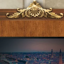 Ausgefallene TV Wohnwand Möbel Set - Carlenna (vierteilig)^Wohnen Discount