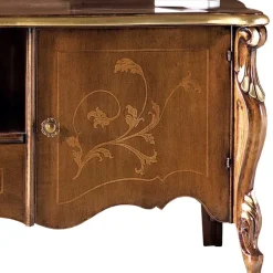 Ausgefallene TV Wohnwand Möbel Set - Carlenna (vierteilig)^Wohnen Discount