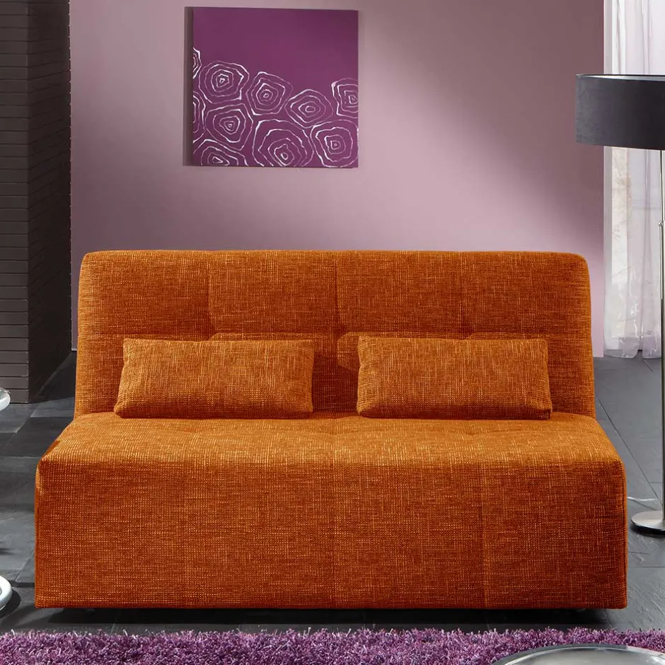 Wohnen Ausklappbares Sofa in Orange - Matrona