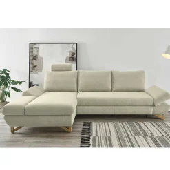 Ausziehbare Eckcouch mit Schlaffunktion - Baonga^Wohnen Hot