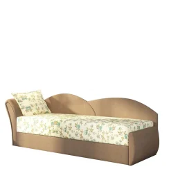 Ausziehbare Recamiere mit mehrfarbigem Blumenmuster - Laci^Wohnen Sale