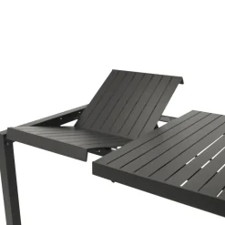 Wohnen Ausziehbarer Gartentisch in Anthrazit - Taba