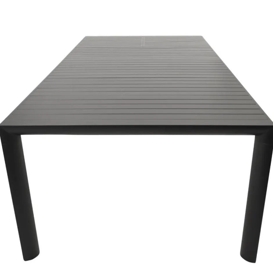 Wohnen Ausziehbarer Gartentisch in Anthrazit - Taba