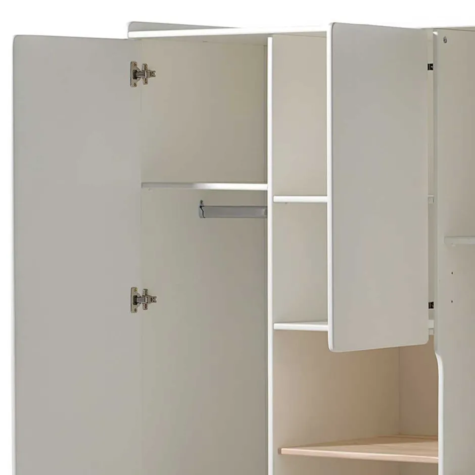 Babyzimmer Kompletteinrichtung in Weiß - Mauricia (vierteilig)^Wohnen Online