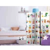 Kinder Wohnen Babyzimmer Paravent Sichtschutz in Bunt - Eric