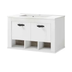 Wohnen Bad Hänge-Waschtisch im Country Style - Doules