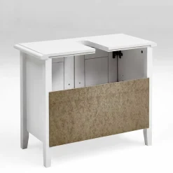 Wohnen Bad Landhaus Unterbeckenschrank in Weiß - Satumare