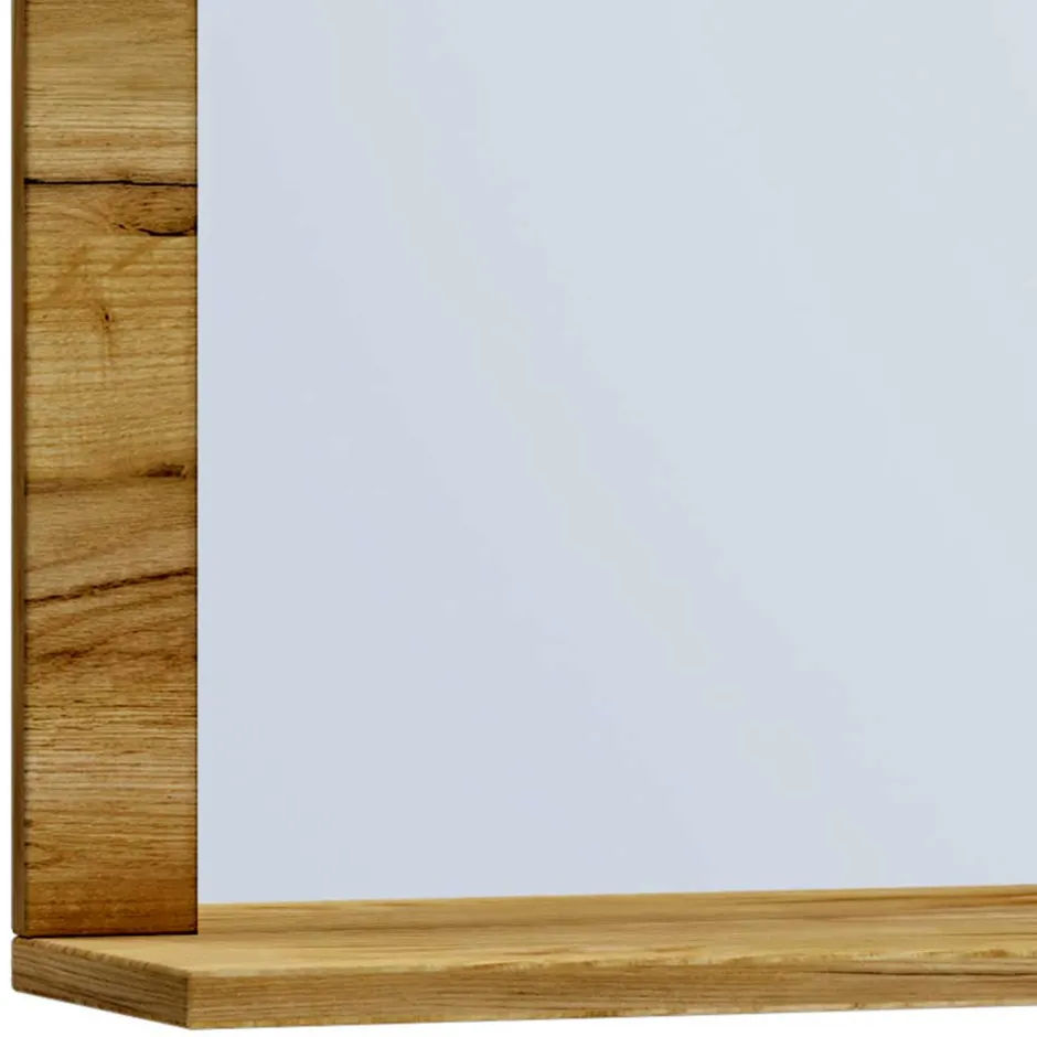 Wohnen Bad Spiegel in Holzoptik Wildeiche Honig - Toulon