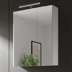 Bad Spiegelschrank mit asymmetrischen Türen - Vitablos^Wohnen Clearance